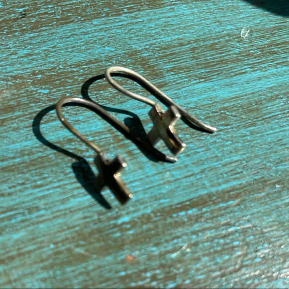 Silpada Jewelry - Silpada Silver Cross Dangle Earrings